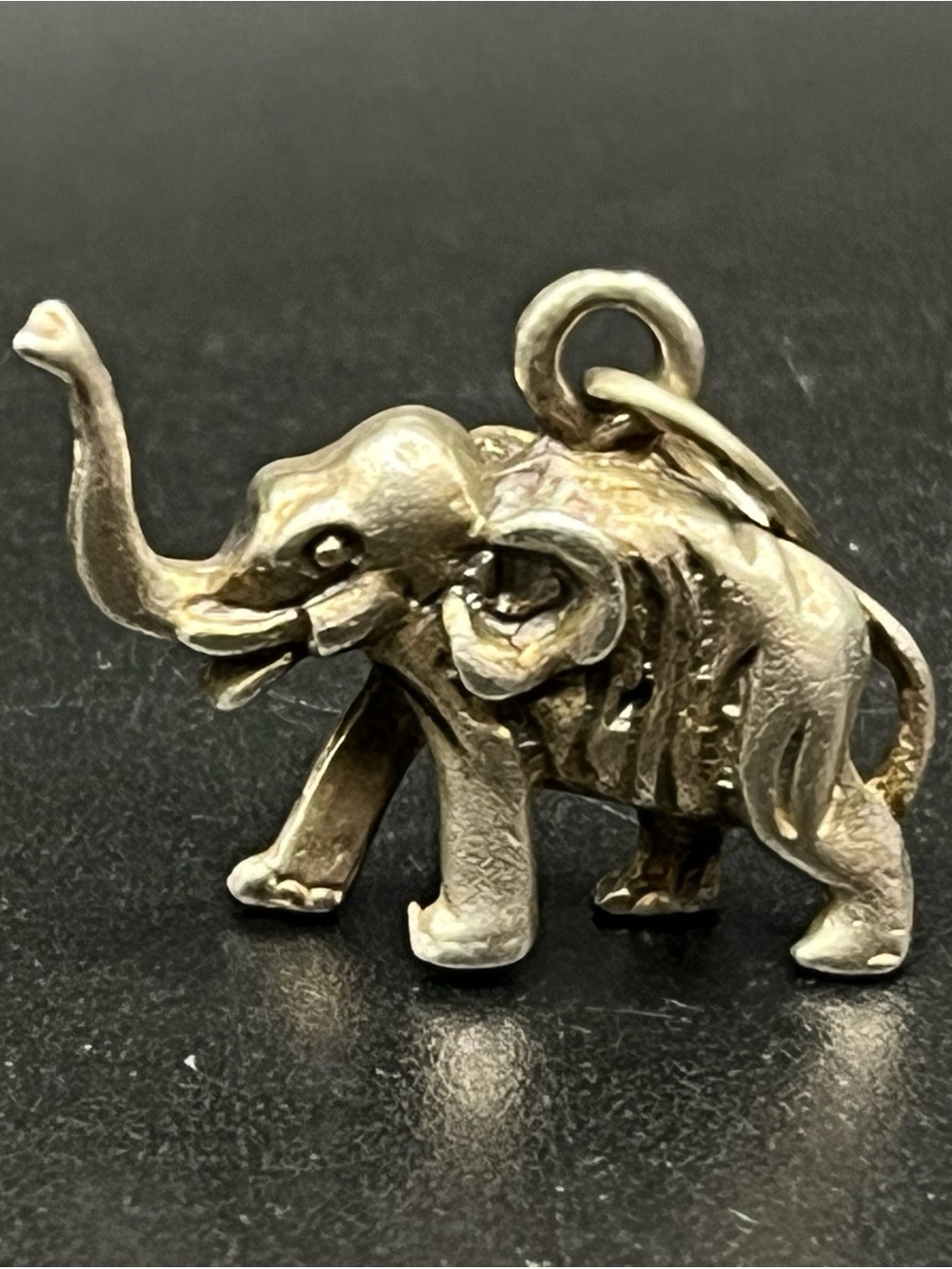 Sterling Silver Elephant Charm Bracelet Pendant - Beau Sterling